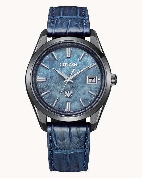 The CITIZEN Blue Dial Genuine Crocodile Strap AQ4106-26L | CITIZEN The CITIZEN Blue Dial Genuine Crocodile Strap AQ4106-26L | CITIZEN